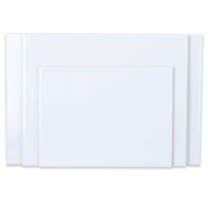 Azulejos blancos rectangulares
